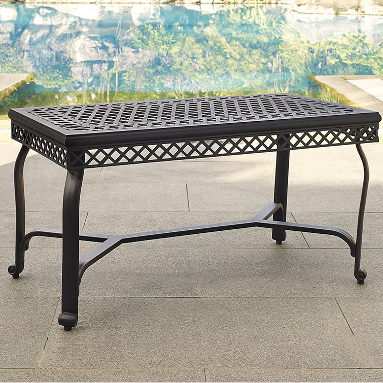 Fleur De Lis Living Nadine Metal Coffee Table & Reviews Wayfair